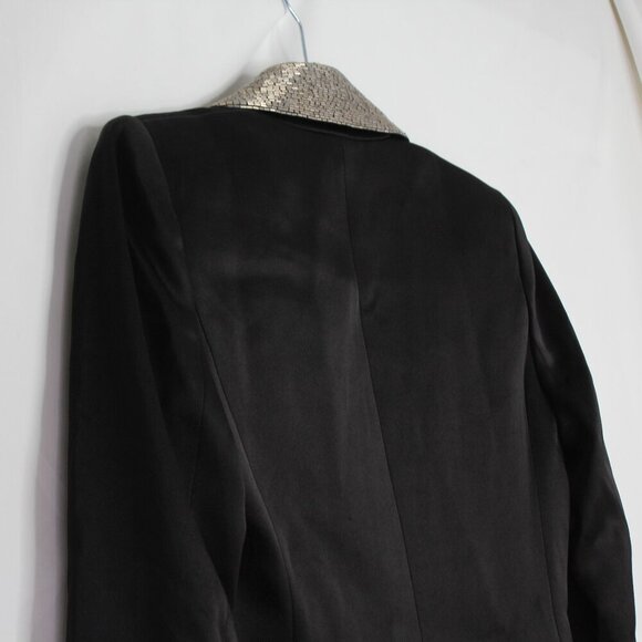 Alice + Olivia Eve Embellished Lapel Blazer Size Xtra Small - Picture 11 of 16